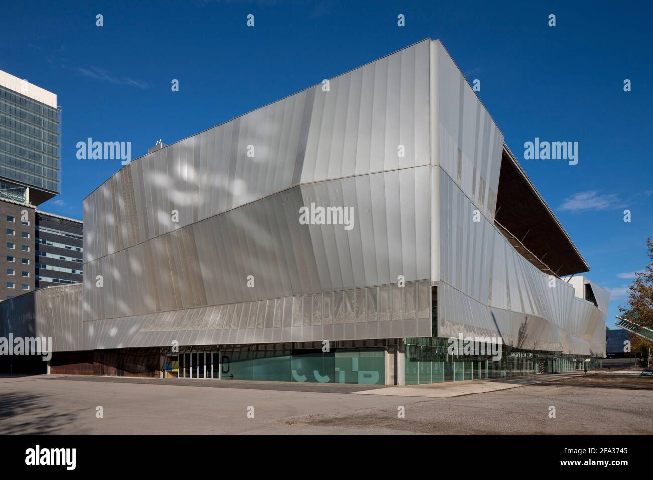 Centre international des congrès de Barcelone CCIB Banque D'Images