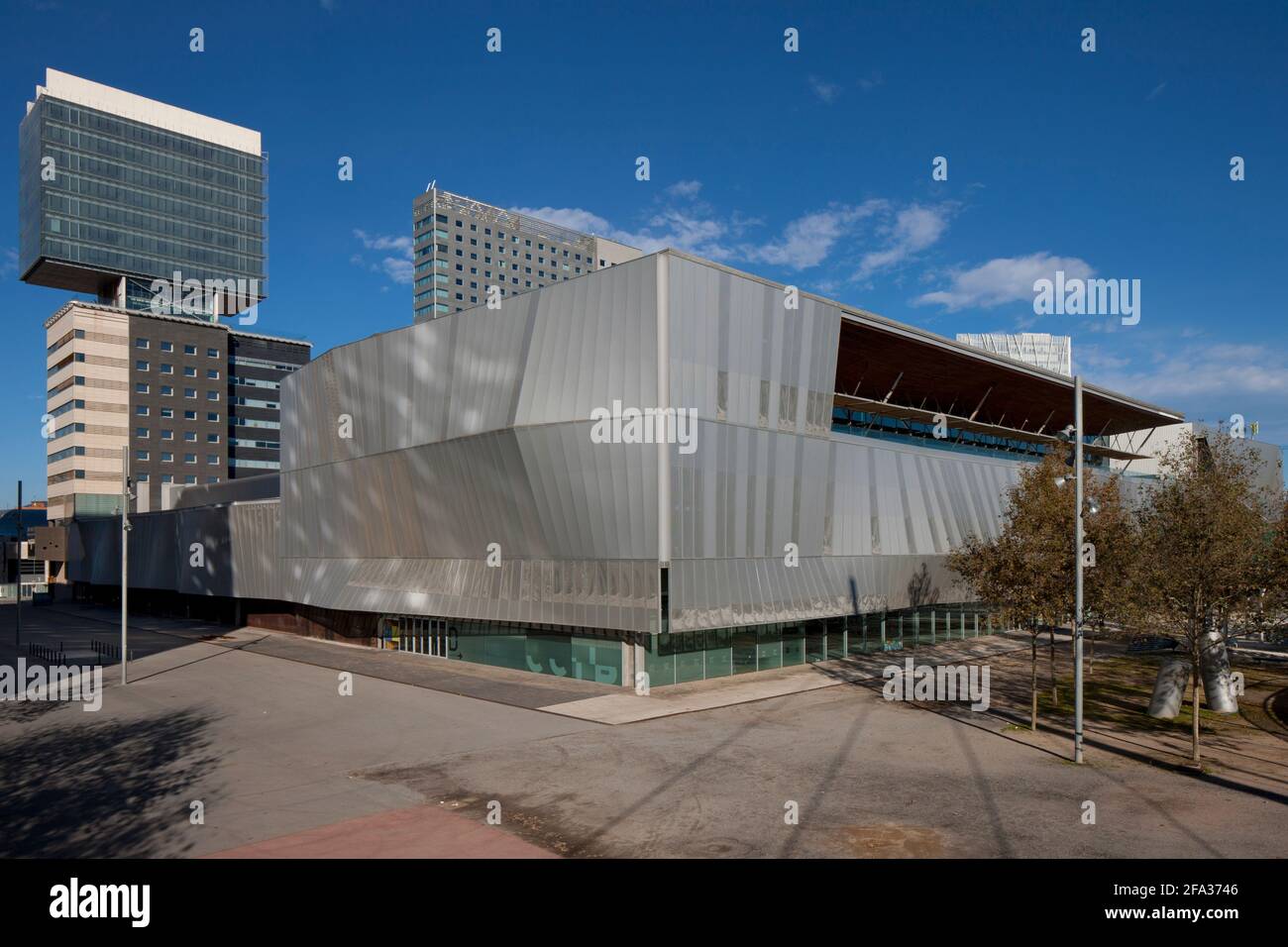 Centre international des congrès de Barcelone CCIB Banque D'Images