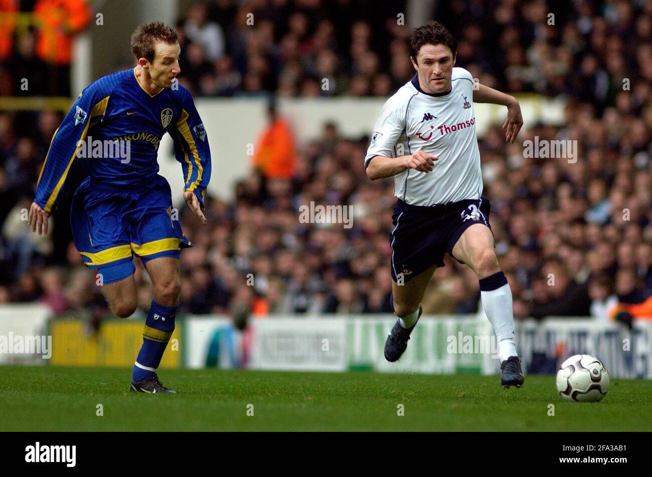 SPURS V LEEDS 24/11/2002 KEENE ET BOYER PHOTO DAVID ASHDOWNFOOTBALL Banque D'Images