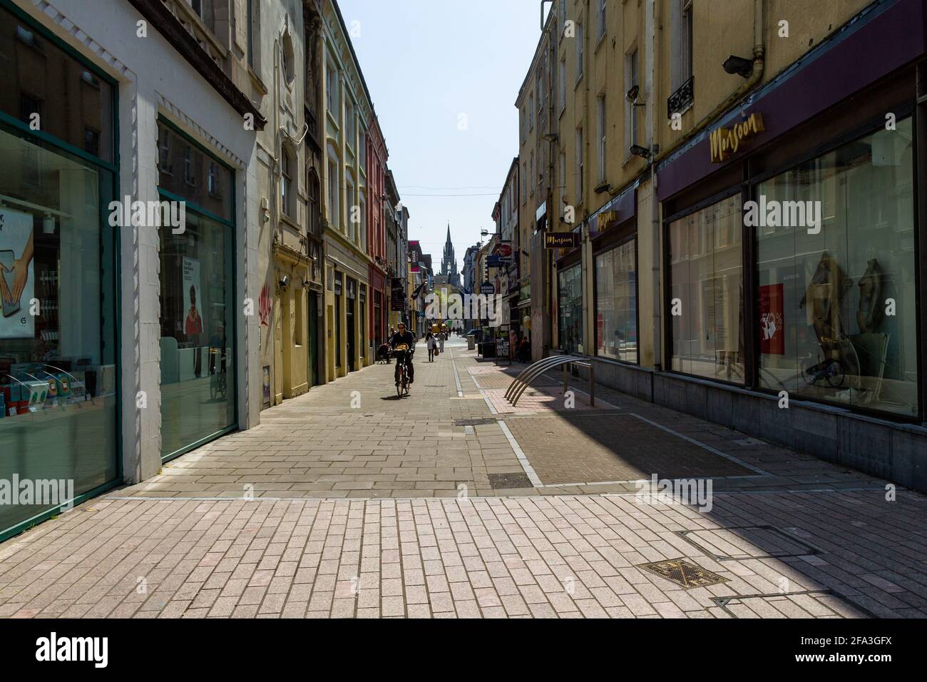 Cook Street Cork City Irlande Banque D'Images