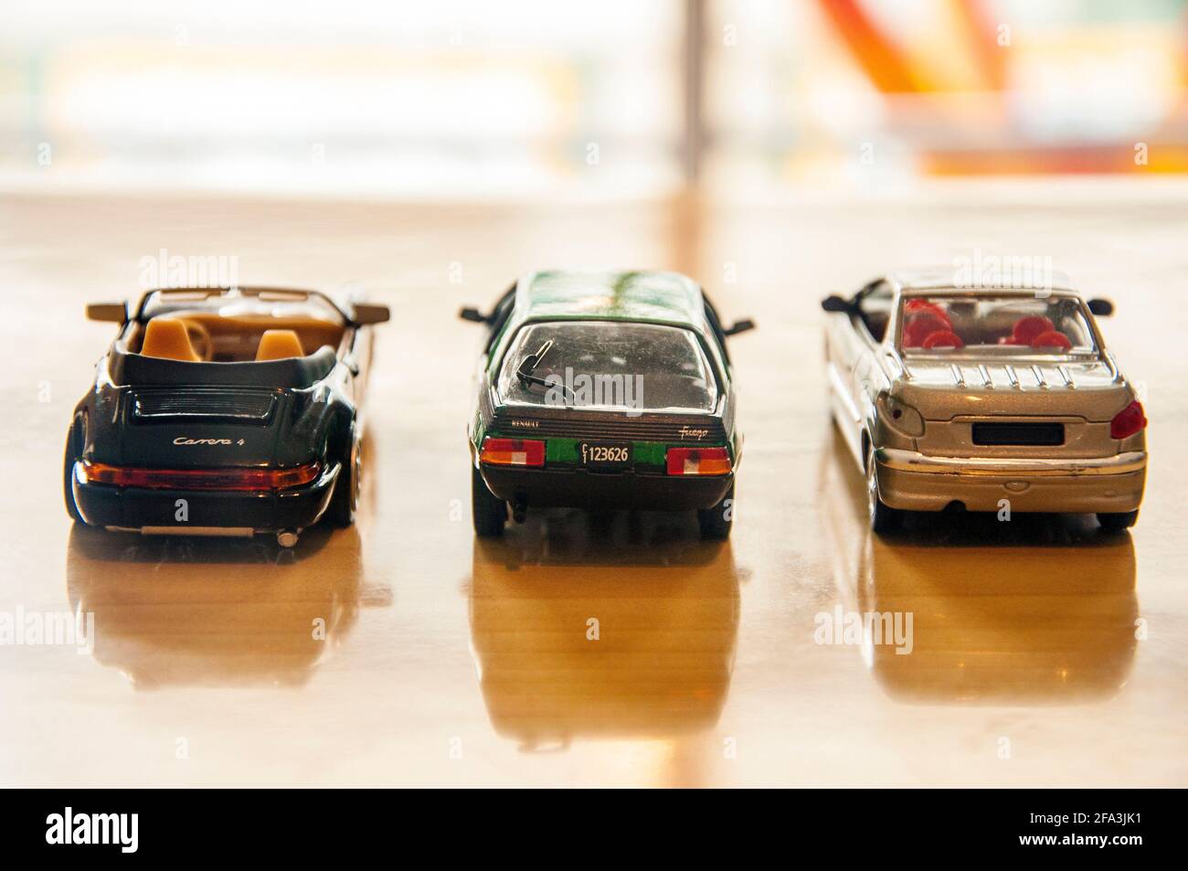 Voitures de collection miniatures (diecast). échelle 1:43. Banque D'Images