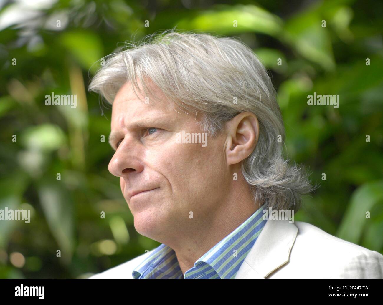 WIMBLEDON 2007 12e JOUR 7/7/07. B.BORG. PHOTO DAVID ASHDOWN Banque D'Images
