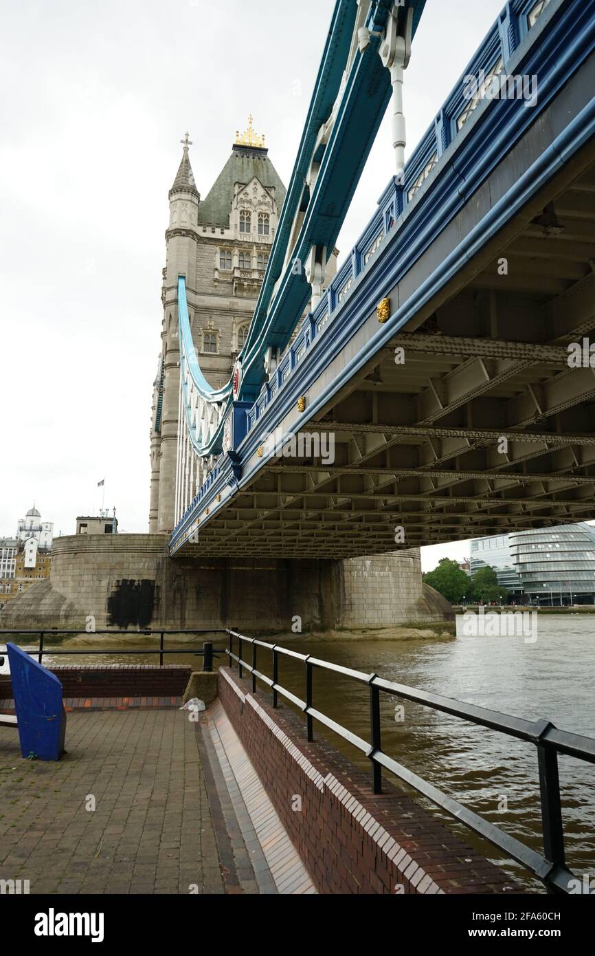 London Tower Bridge, Angleterre, Royaume-Uni Banque D'Images