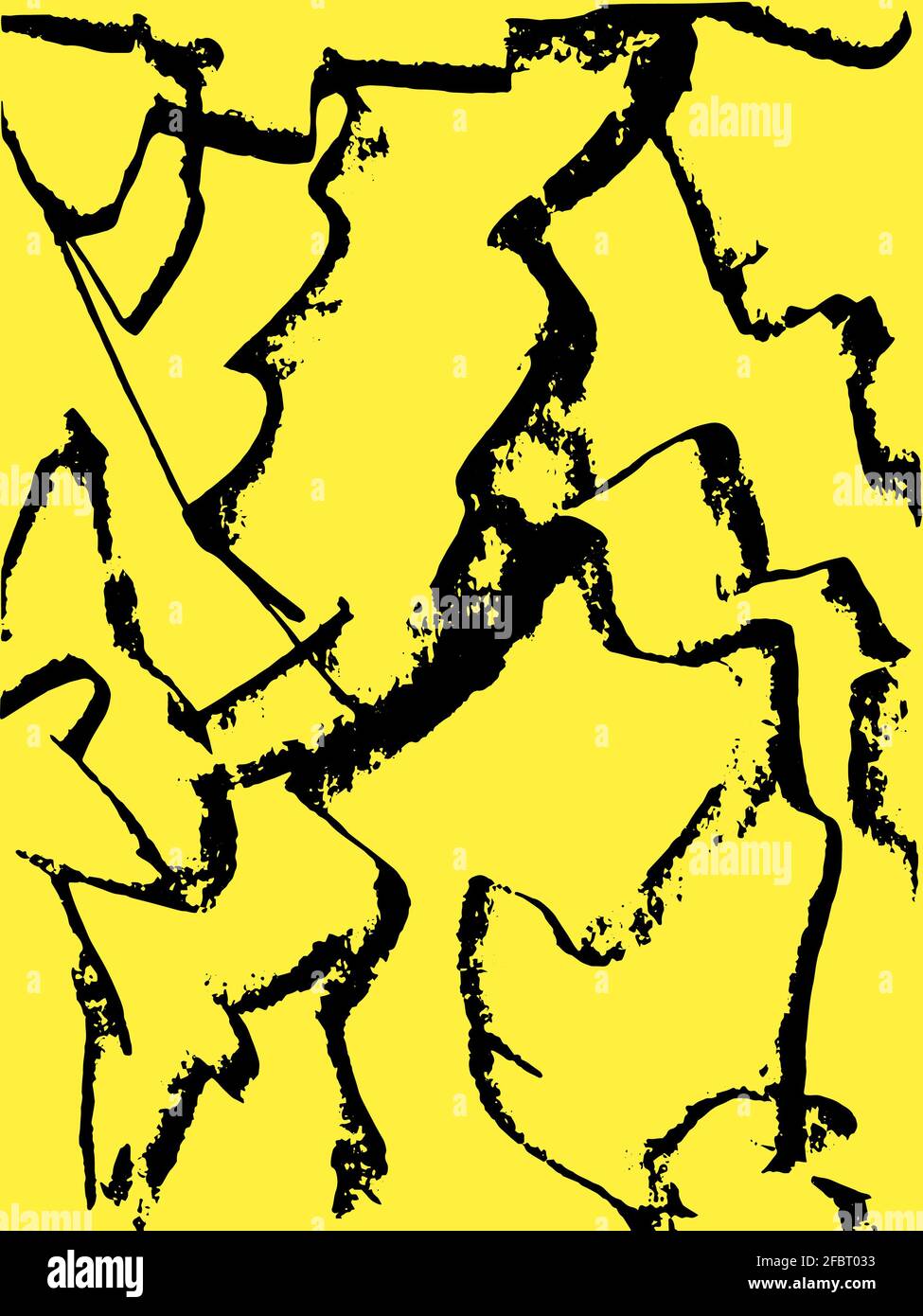 arrière-plan abstrait de motif de texture avec craquelure lignes brisées sur couleur arrière-plan Banque D'Images