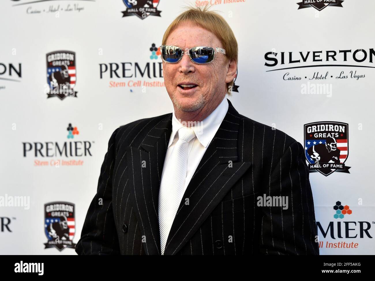 Las Vegas, Nevada, États-Unis. 3 juin 2016. Mark Davis, propriétaire des Raiders d'Oakland, arrive au dîner d'initiation Gridiron Greats Hall of Fame au Silverton Hotel-casino, le 3 juin 2016, à Las Vegas, Nevada crédit: David Becker/ZUMA Wire/Alay Live News Banque D'Images