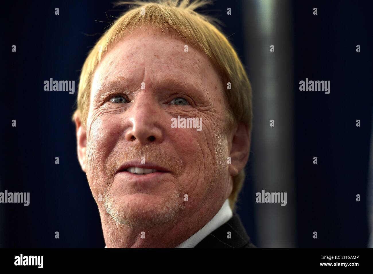 Las Vegas, Nevada, États-Unis. 3 juin 2016. Mark Davis, propriétaire des Raiders d'Oakland, arrive au dîner d'initiation Gridiron Greats Hall of Fame au Silverton Hotel-casino, le 3 juin 2016, à Las Vegas, Nevada crédit: David Becker/ZUMA Wire/Alay Live News Banque D'Images