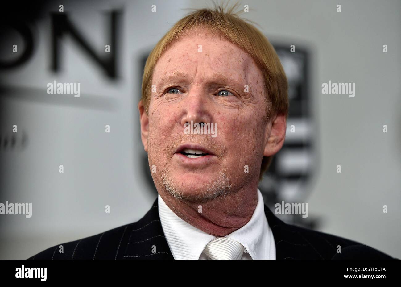 Las Vegas, Nevada, États-Unis. 3 juin 2016. Mark Davis, propriétaire des Raiders d'Oakland, arrive au dîner d'initiation Gridiron Greats Hall of Fame au Silverton Hotel-casino, le 3 juin 2016, à Las Vegas, Nevada crédit: David Becker/ZUMA Wire/Alay Live News Banque D'Images
