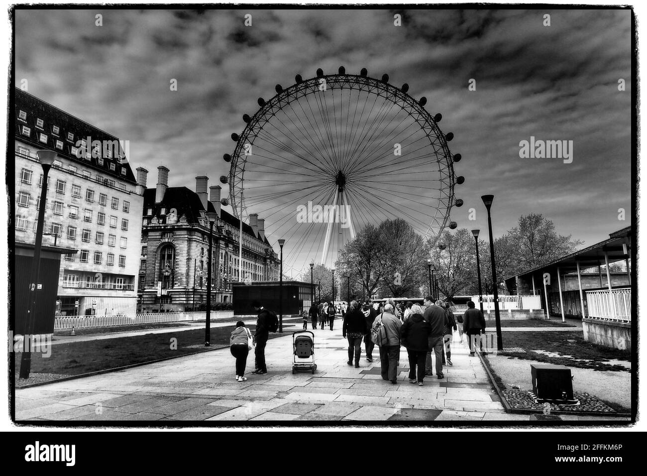 Southbank, Londres, Angleterre Banque D'Images