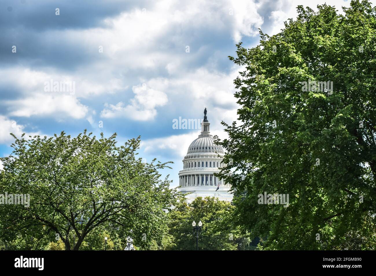 US Capitol Building Dome à Washington, District de Columbia, États-Unis d'Amérique Banque D'Images
