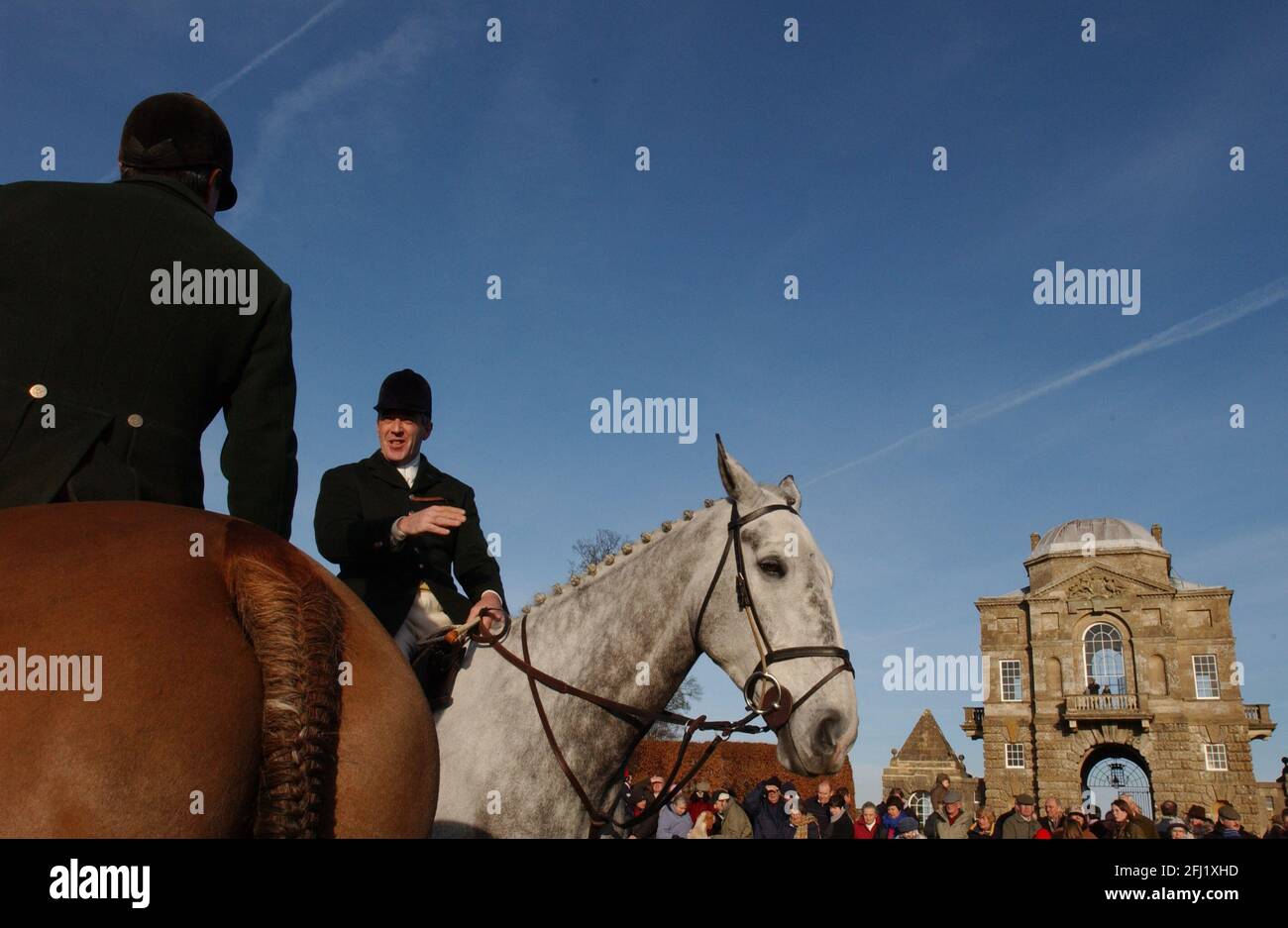 LA CHASSE DE BEAUFORT SE RÉUNIT LE 27/12/04 PILSTON Banque D'Images LA CHASSE DE BEAUFORT SE RÉUNIT LE 27/12/04 PILSTON Banque D'Images