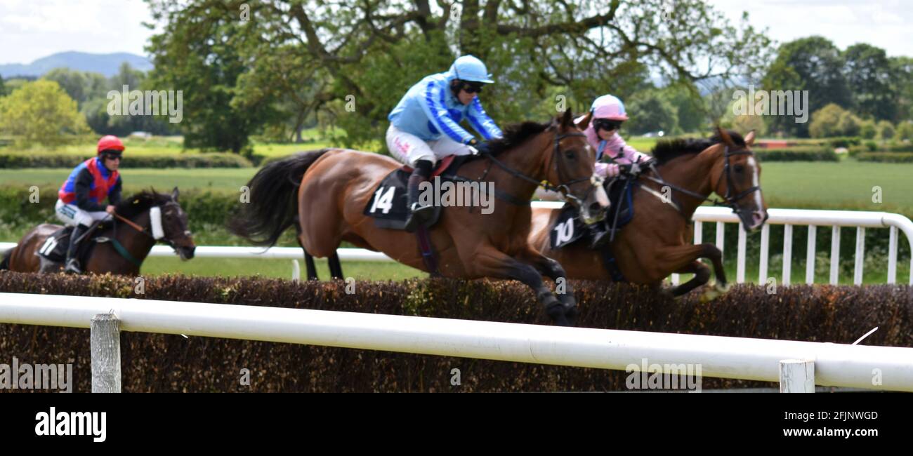 Chaddersley Corbett point 2 courses Banque D'Images