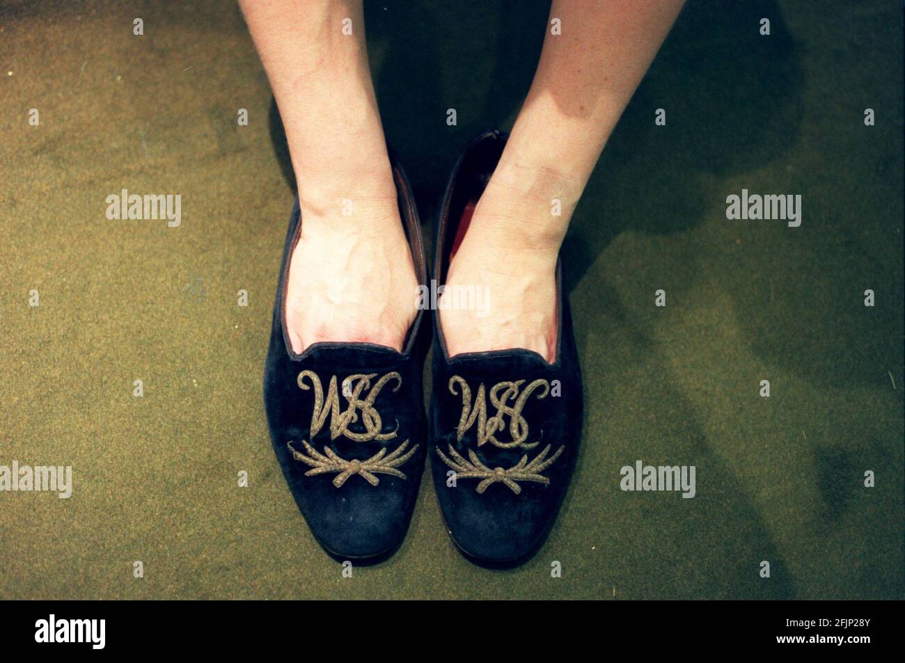 Les chaussures de Sir Winston Churchill sont mises aux enchères chez  Sothebys Photo Stock - Alamy