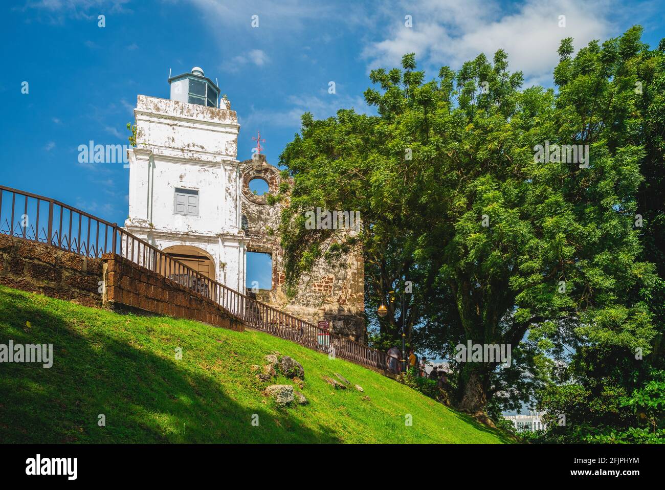 église de Saint Pauls à Malacca, ou Melaka en Malaisie Banque D'Images