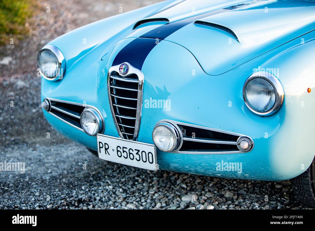 1955 Alfa Romeo 1900 SZ coupé Zagato Banque D'Images