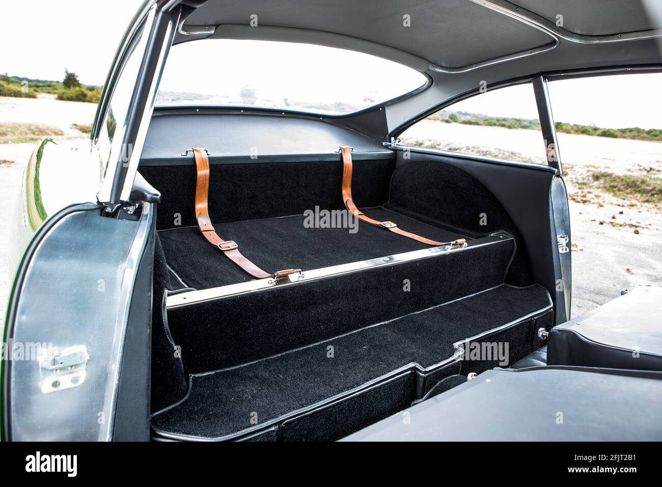 1961 Aston Martin DB4 GT ex Donald Campbell coffre à bagages Banque D'Images
