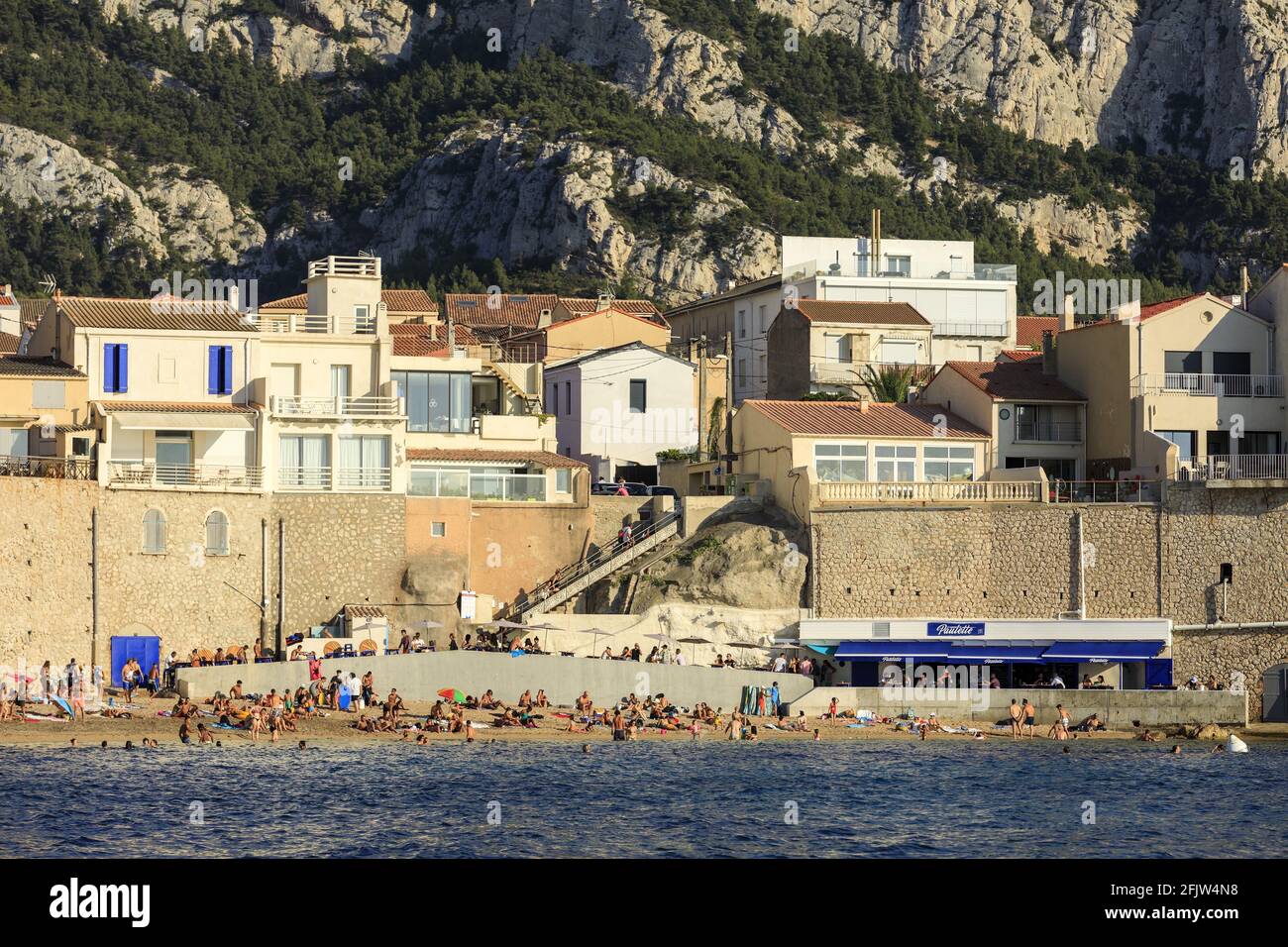 France, Bouches du Rhône, Marseille, 8ème arrondissement, quartier de
