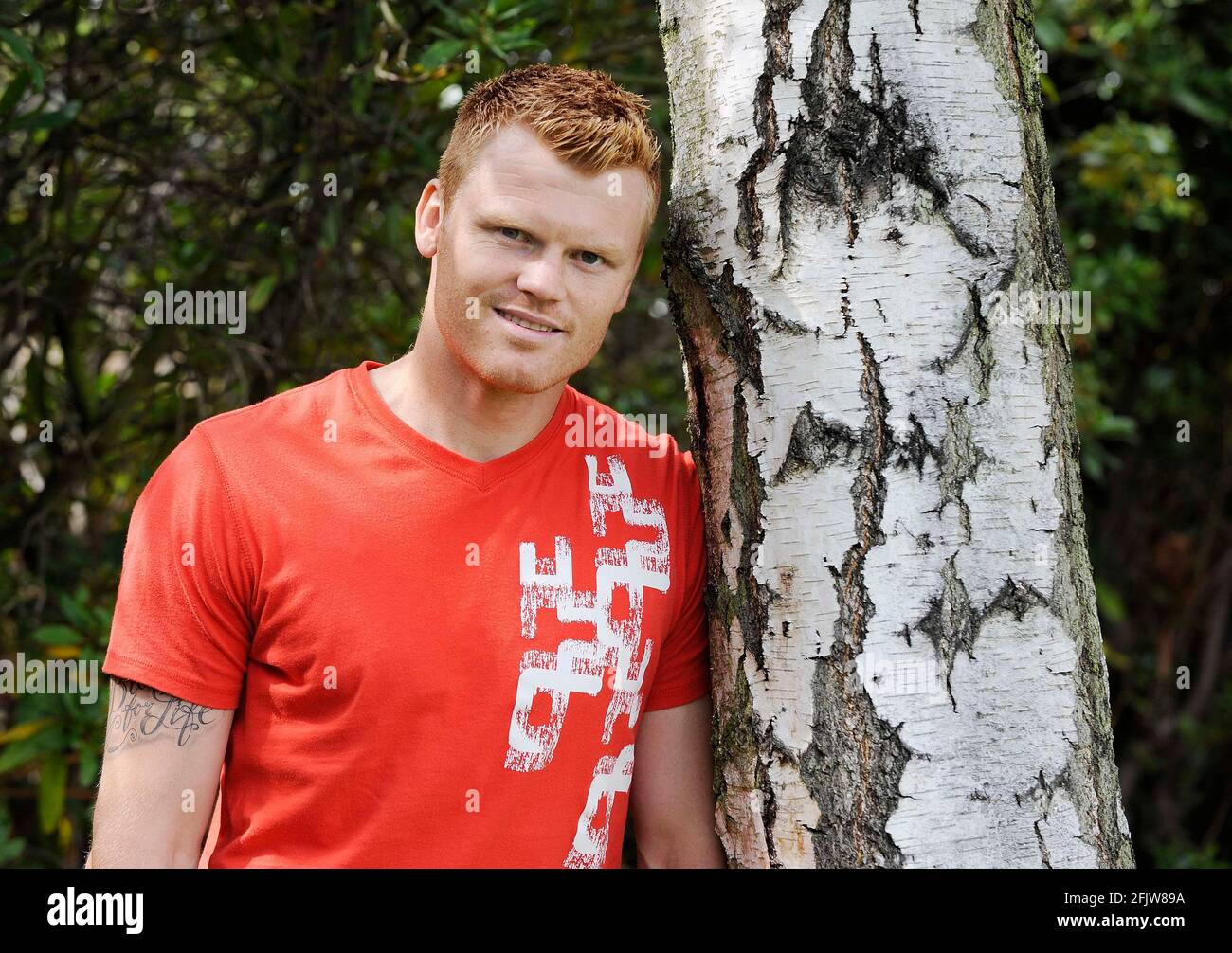 John Arne Riise de Fulham..18/8/2011. PHOTO DAVID ASHDOWN Banque D'Images