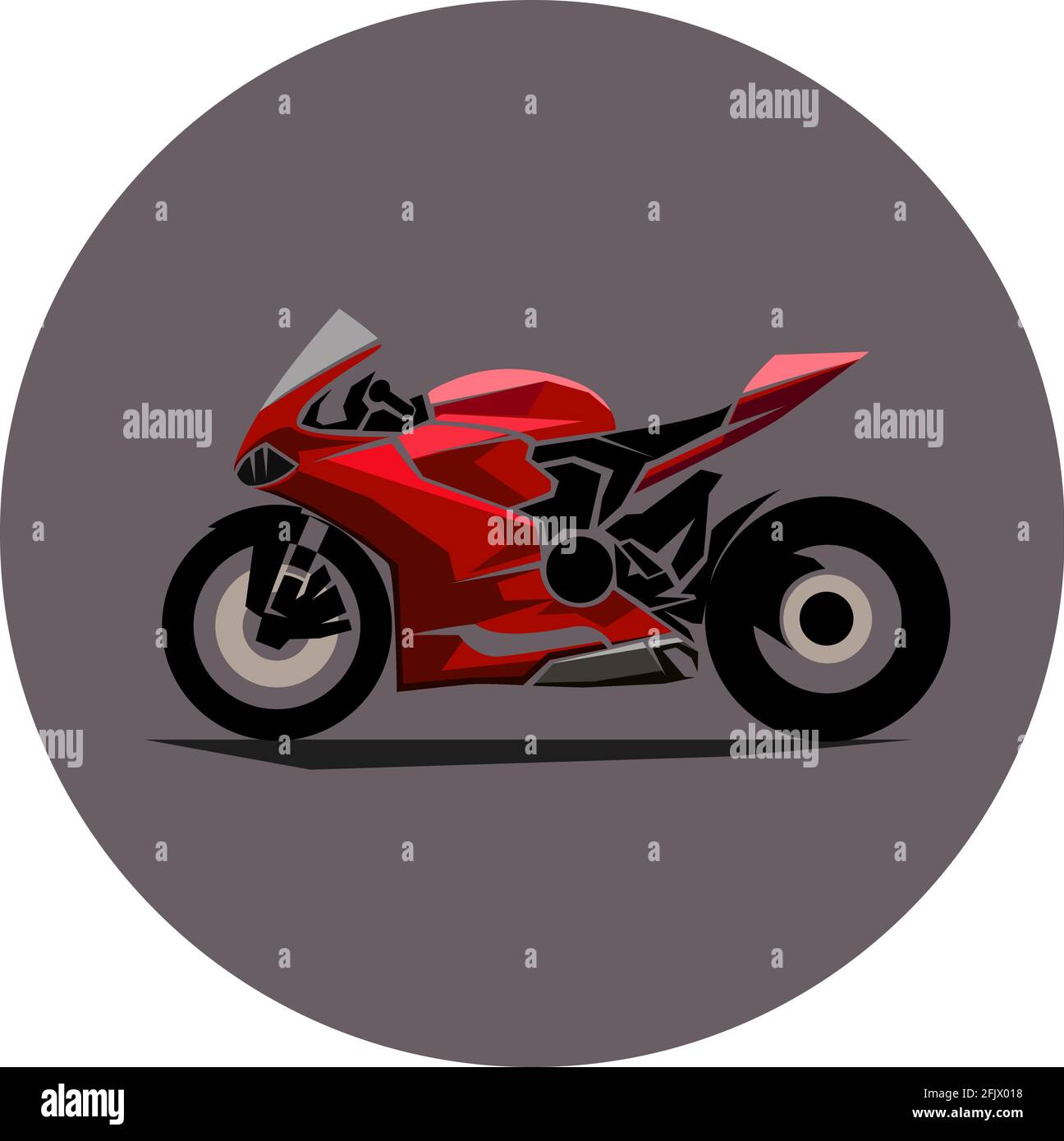 icône d'illustration du vecteur eps10 de vélo sport extrême rapide Illustration de Vecteur