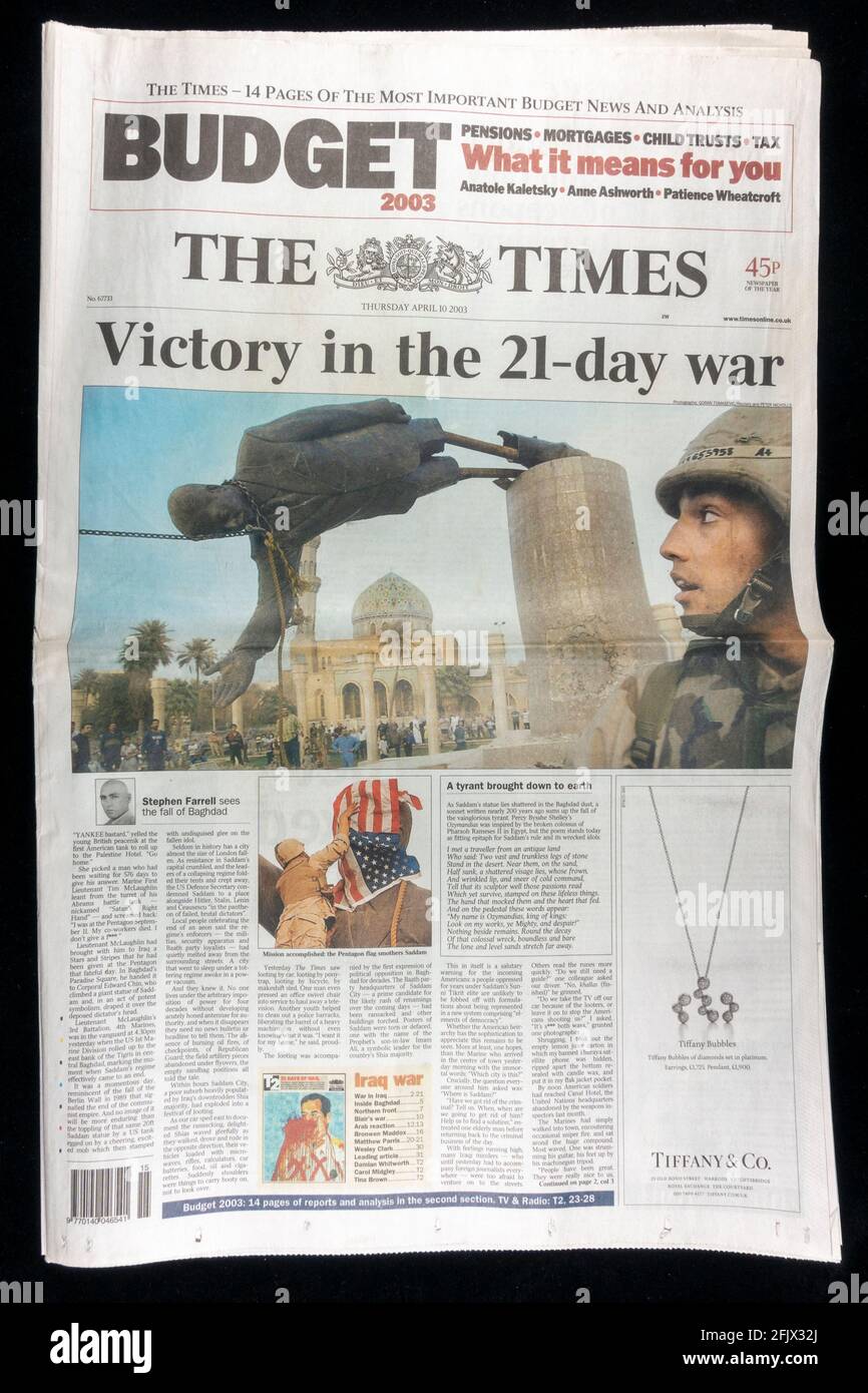 Bombes américaines Bagdad USA Today Journal 1991 