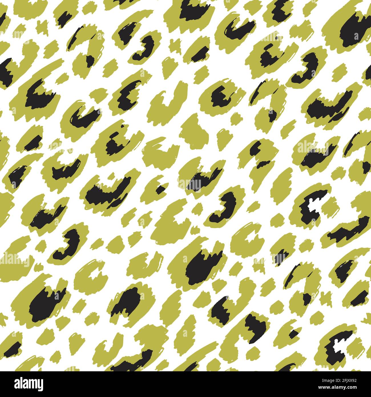 Imprimé léopard, motif camouflage animal sans coutures Illustration de Vecteur