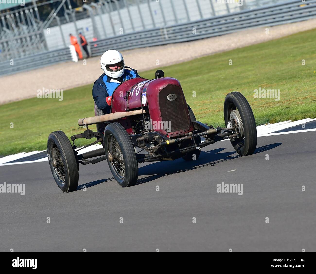 Nick Leston, Lovell Elkhart Sprint Racer, Vintage, Pre-War et Pre-1961 Racing Cars, VSCC, GP Itala Trophy Race Meeting, Silverstone, Northamptonshire Banque D'Images