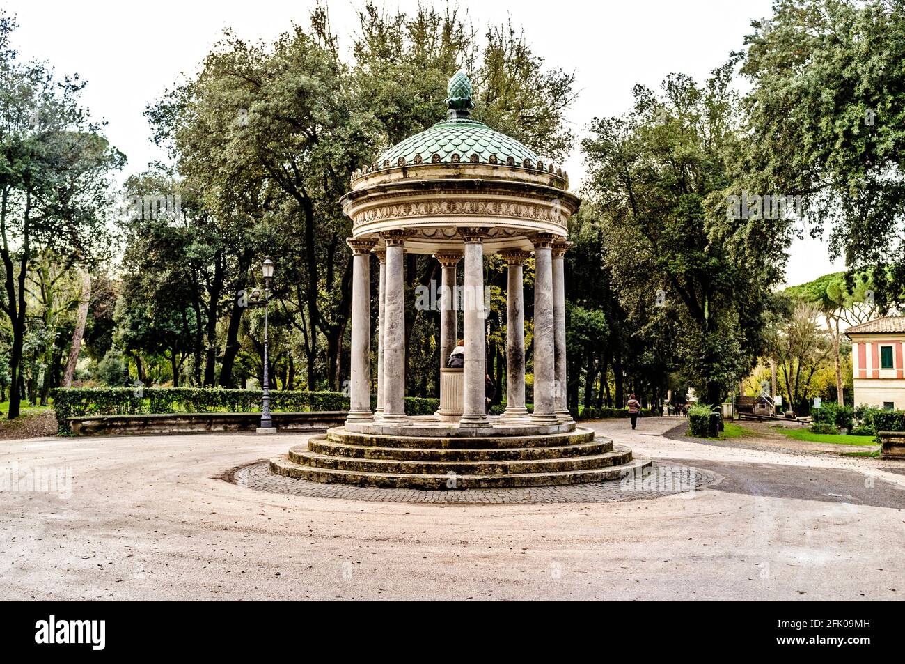 Villa Borghèse, Rome, Latium, Italie, Europe Banque D'Images