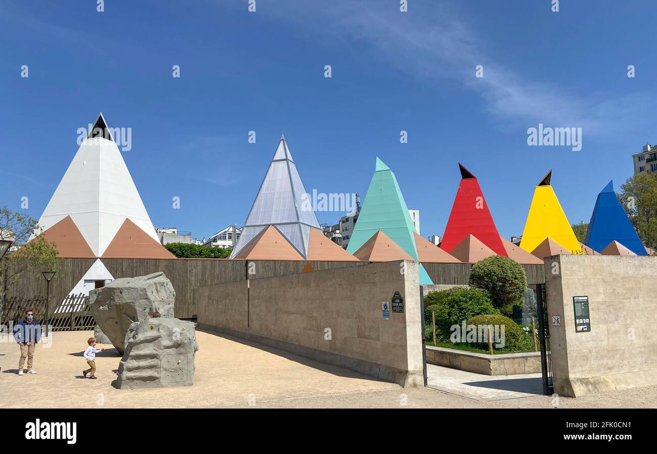 LE PALAIS DE LA DÉCOUPLÉE A DÉMÉNAGÉ DANS LE XV ARRONDISSEMENT Banque D'Images