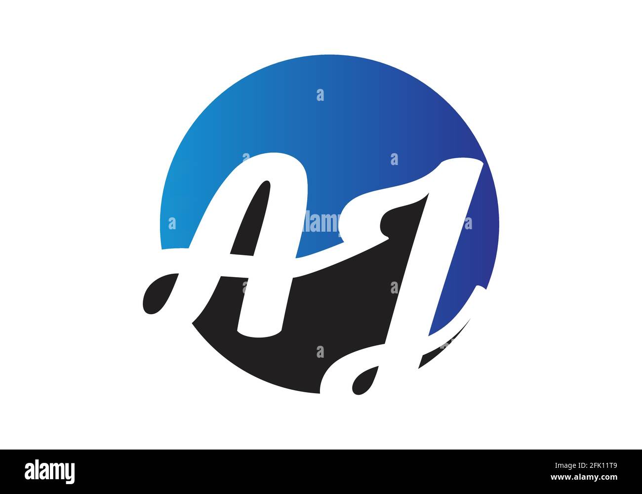 Une icône en forme de lettre J, symbole alphabétique graphique pour l'identité commerciale de l'entreprise Illustration de Vecteur