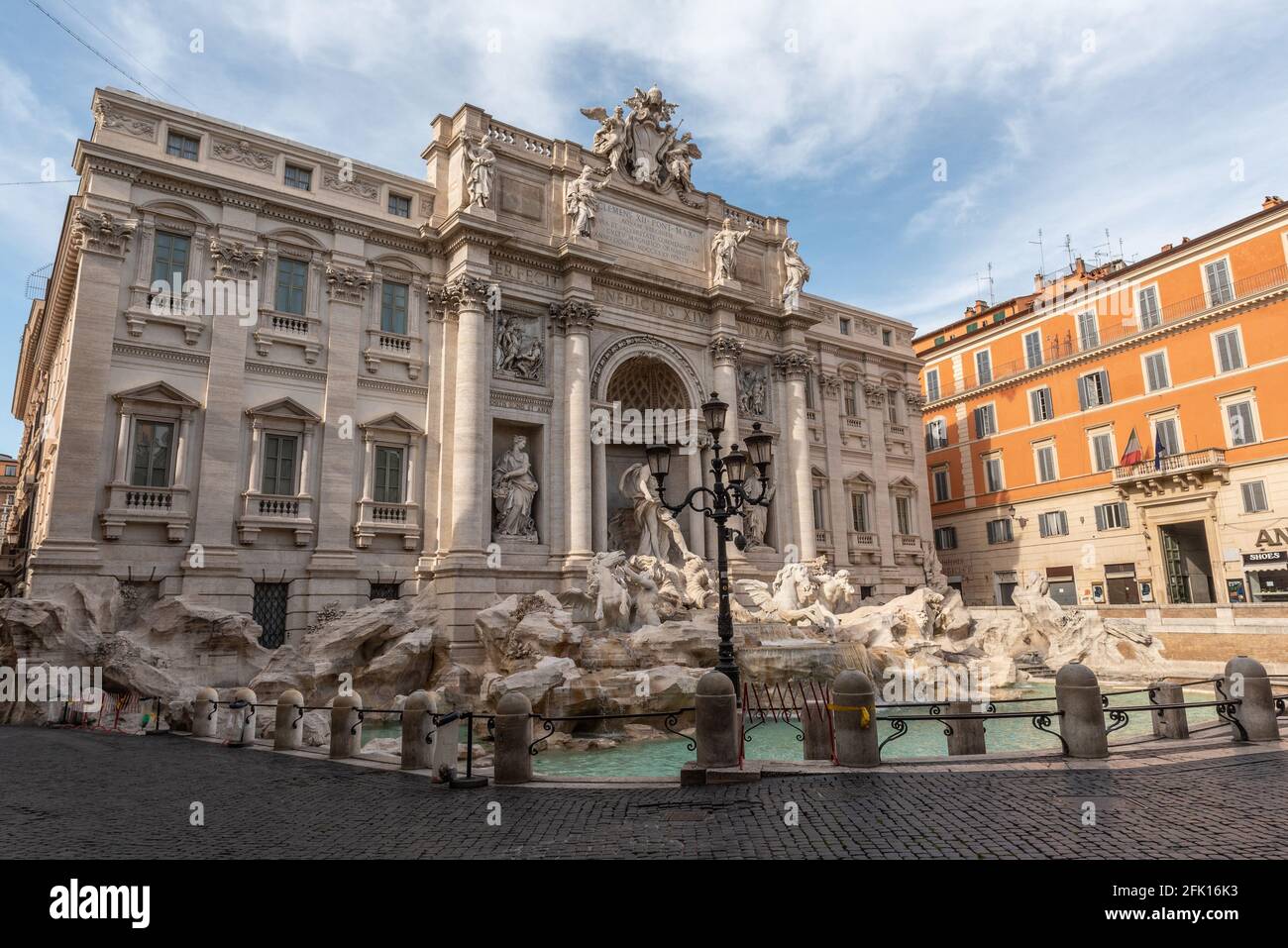 Fontana di Trevi, Rome, Latium, Italie, Europe Banque D'Images