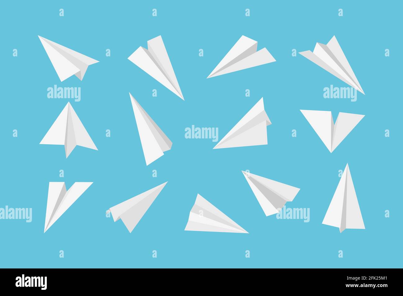 Plan de papier. Rockets jet avion transport aérien à partir de papier 3d style origami collection de vecteur Illustration de Vecteur