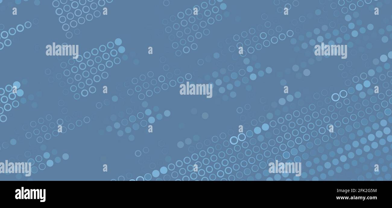 Arrière-plan technique abstrait gris foncé en pointillés bleus. Motif graphique de vecteur techno Illustration de Vecteur
