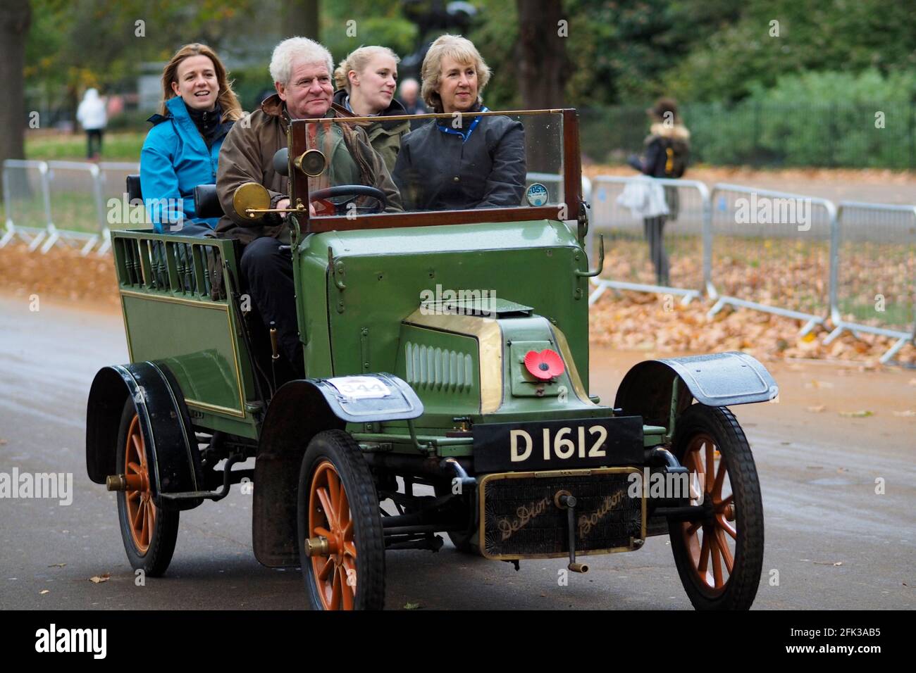De Londres à Brighton Vintage et Veteran car Run Banque D'Images