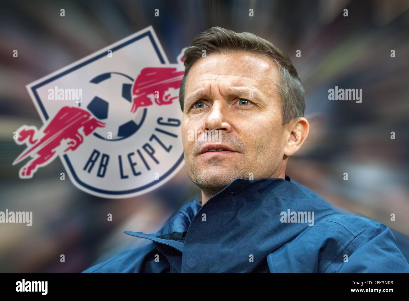 PHOTOMONTAGE: Jesse Marsch est apparemment le nouvel entraîneur-chef de RB Leipzig. L'américain vient aux Saxons de Red Bull Salzburg. Photo d'archive: Coach Jesse MARSCH (Salzbourg) sur la touche, portrait en demi-longueur, football Europa League, tour intermédiaire, Eintracht Frankfurt (F) - FC Salzburg (Salzbourg) 4: 1, le 20 février 2020 à Francfort/Allemagne. vǬ | utilisation dans le monde entier Banque D'Images