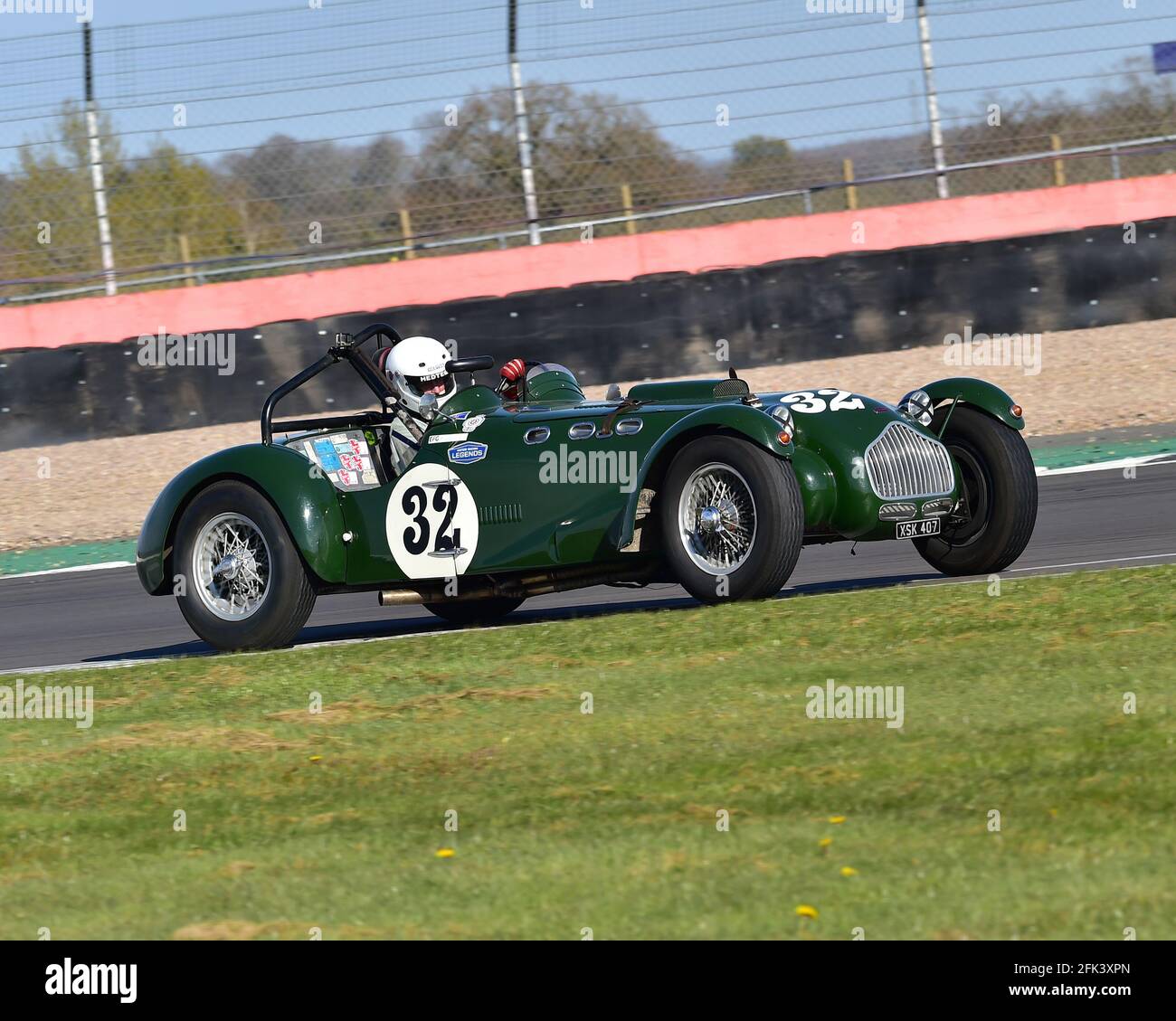 Tim Llewellyn, Oliver Llewellyn, Allard J2, FISCAR Historic 50's, Hawthorn Trophy Cars, Hawthorn International et Tom Cole Trophies Race pour les années 1950 S. Banque D'Images