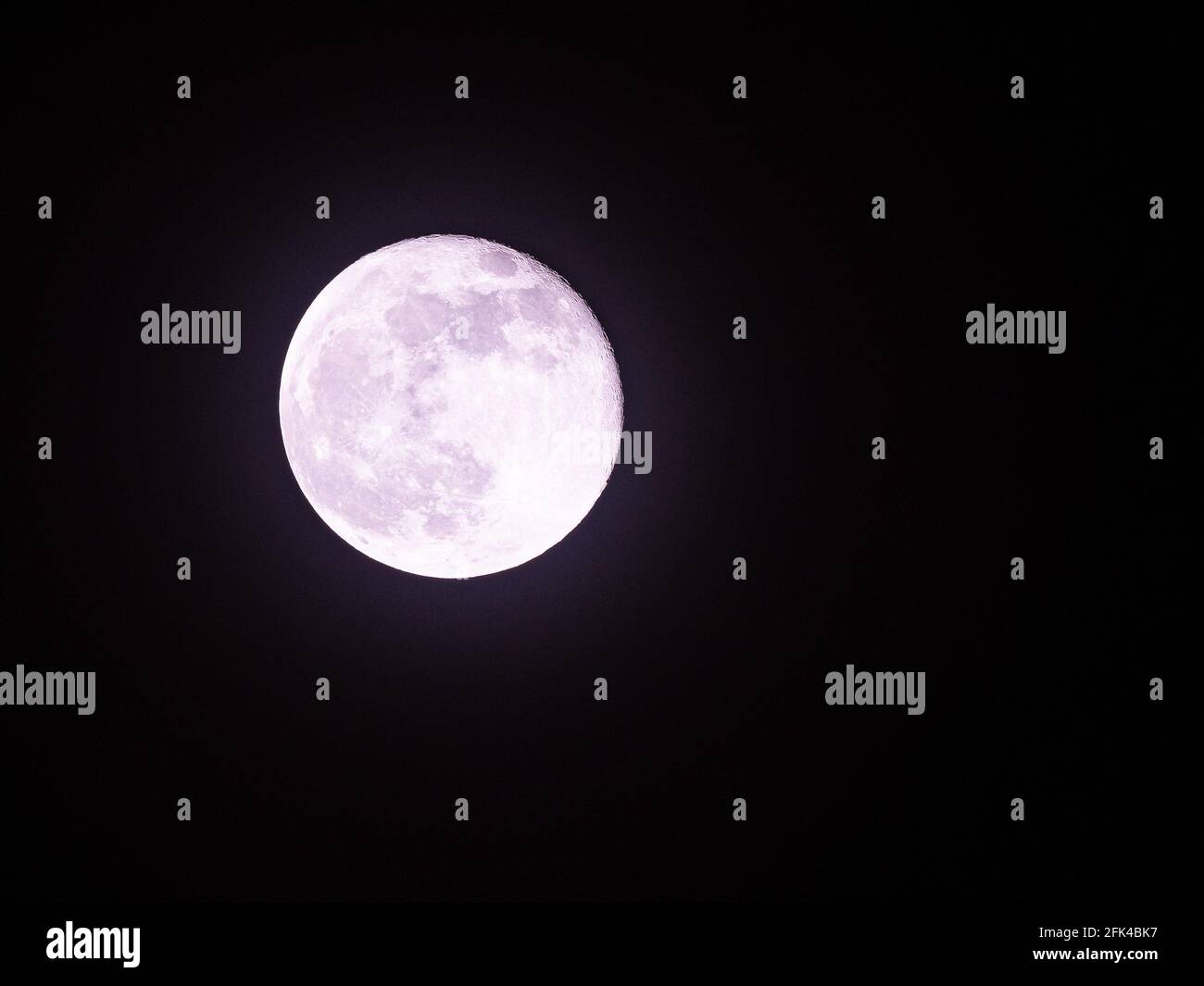 Pleine lune Banque D'Images