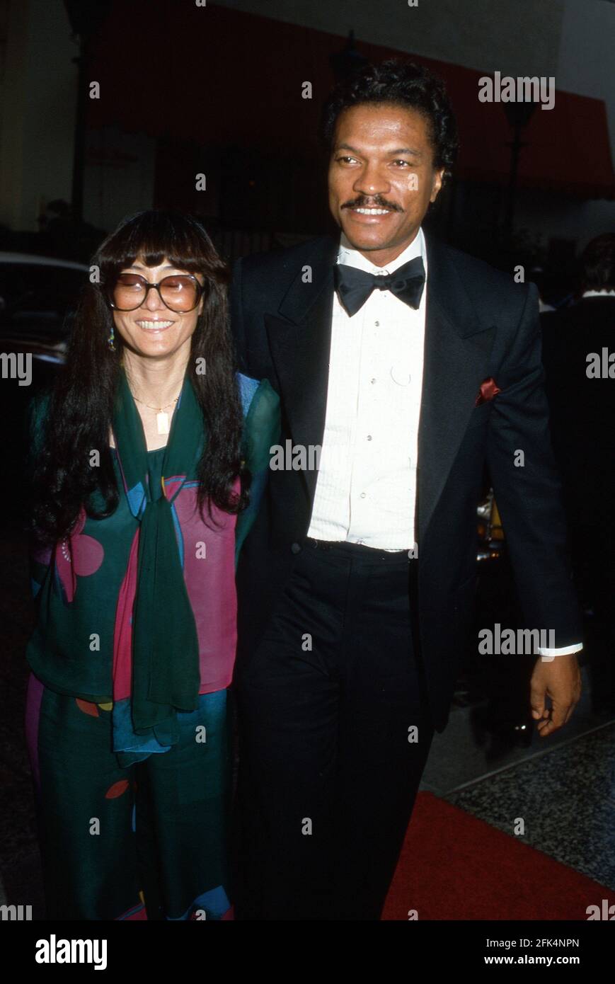 Teruko Nakagami et Billy Dee Williams Circa années 80 crédit: Ralph Dominguez/MediaPunch Banque D'Images