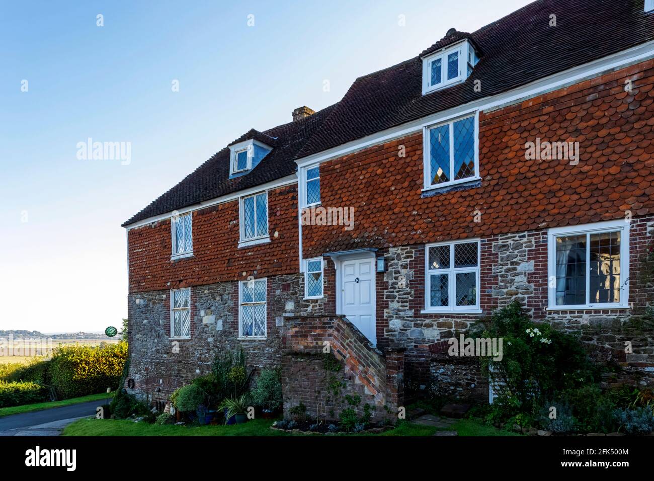 Angleterre, East Sussex, Winchelsea, Traditional Housing *** Légende locale *** Royaume-Uni,Grande-Bretagne,Grande-Bretagne,Angleterre,Britannique,Anglais,Suss est Banque D'Images