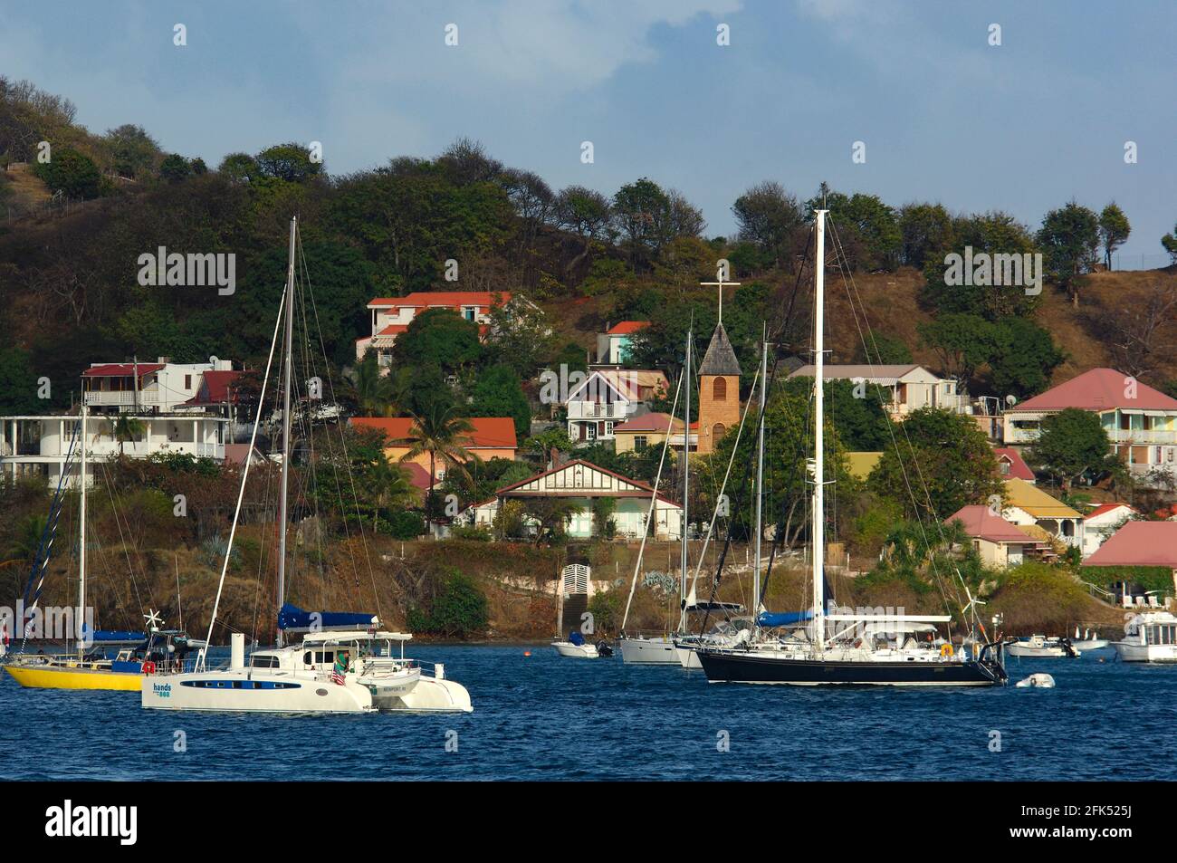 Amérique du Nord, Antilles néerlandaises, Antilles Françaises, Antilles néerlandaises, France, Guadeloupe, les Saintes, Terre de Haut, la Savane, Banque D'Images