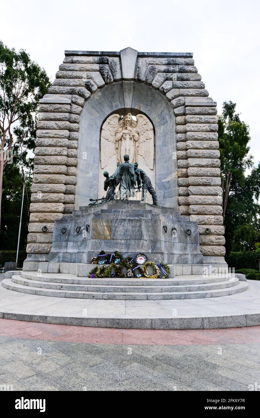 National War Memorial à Adélaïde en Australie Banque D'Images