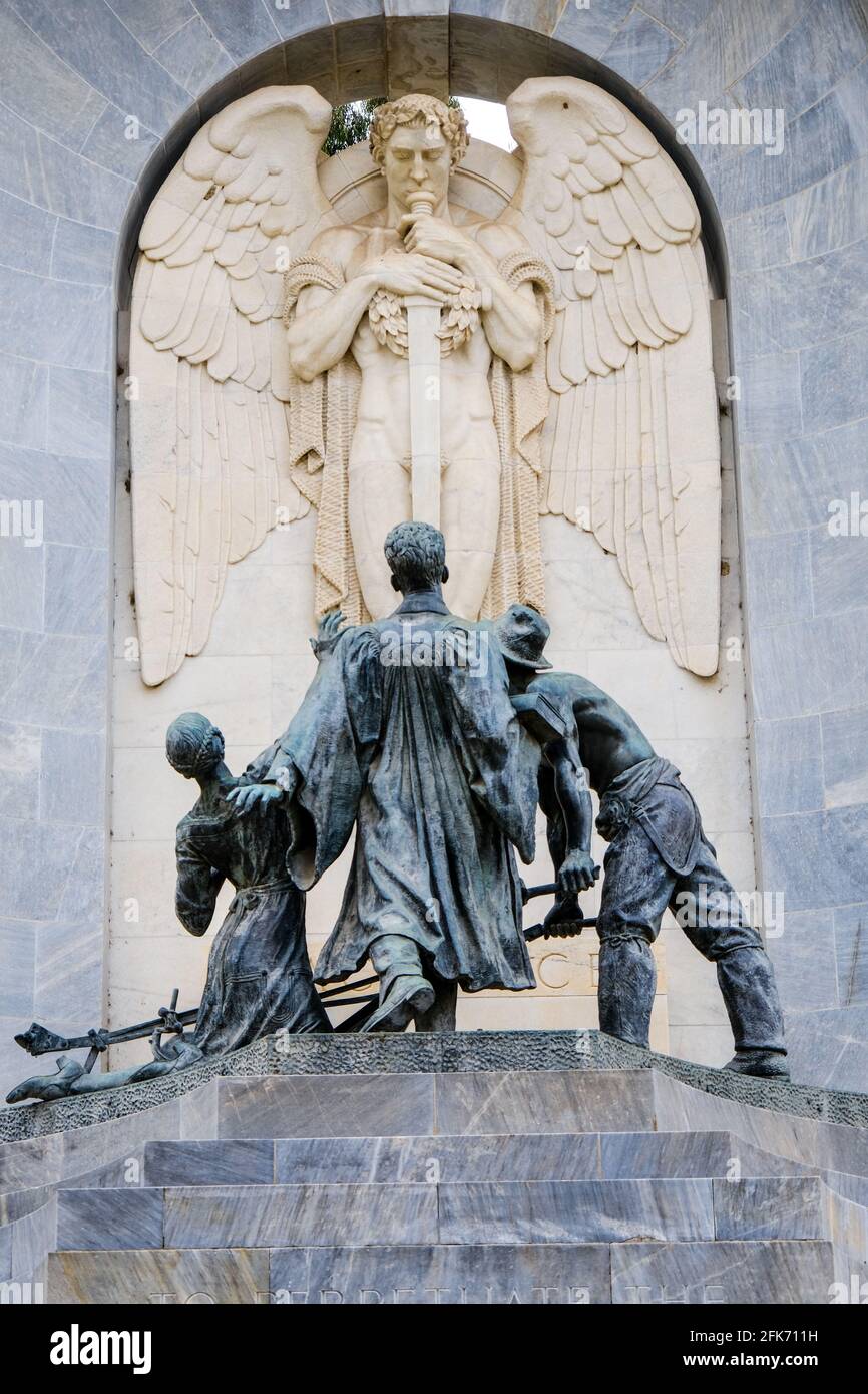 Le National War Memorial à Adélaïde en Australie Banque D'Images