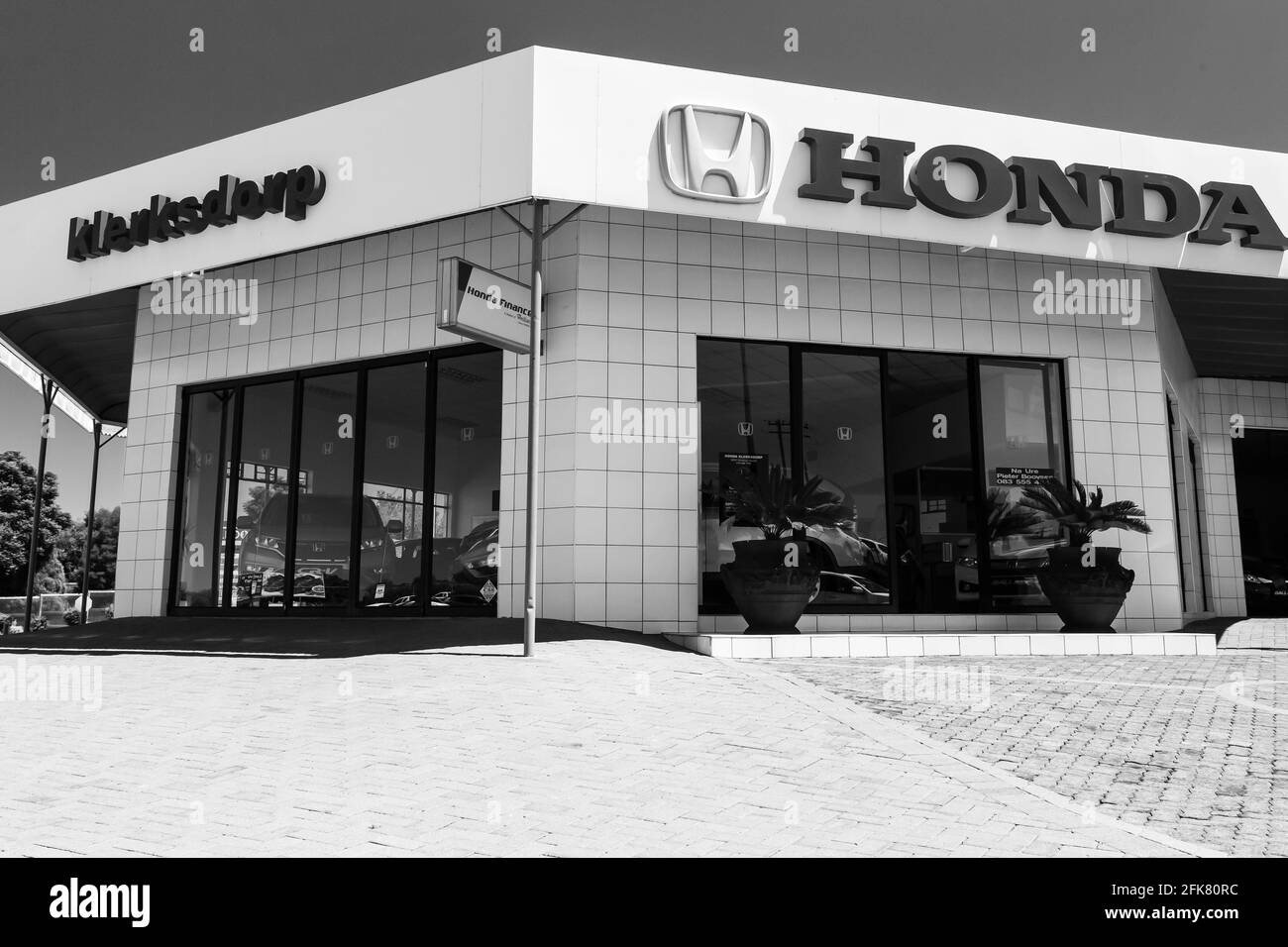 Honda car manufacturer logo Banque d'images noir et blanc Alamy