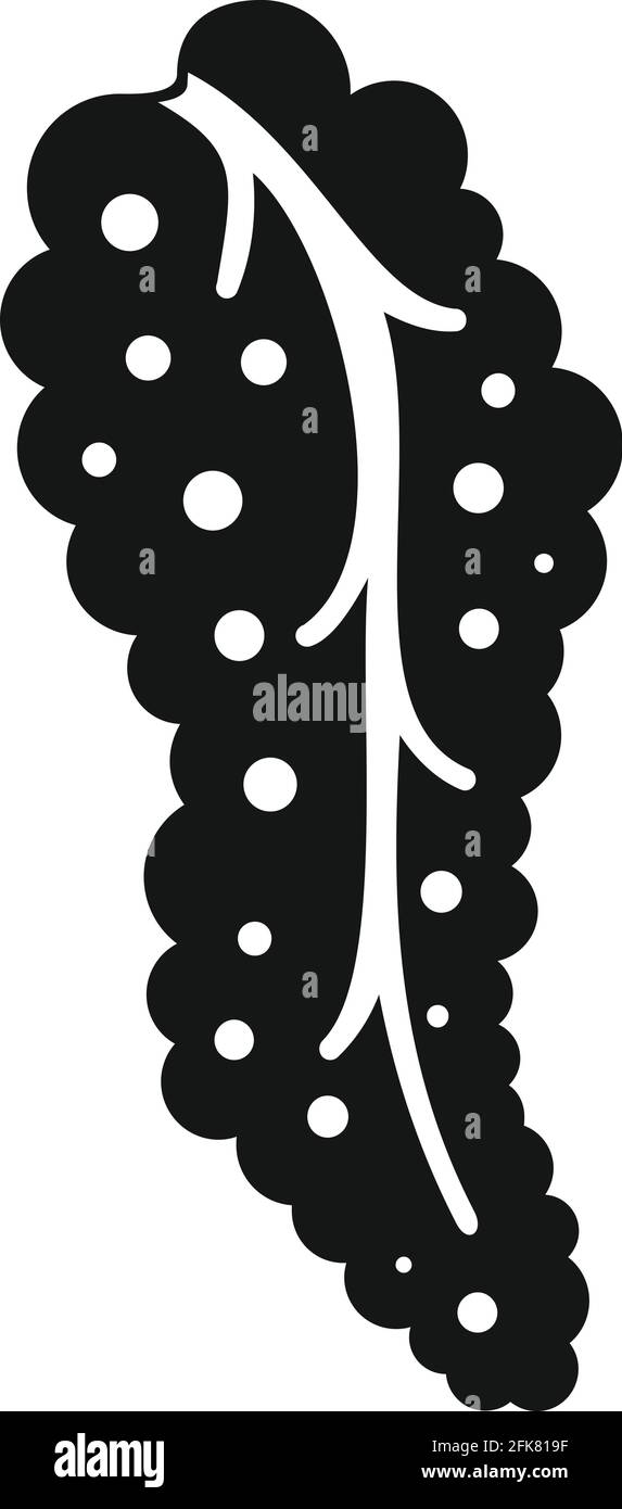 Digestion pancréas icône, style simple Illustration de Vecteur