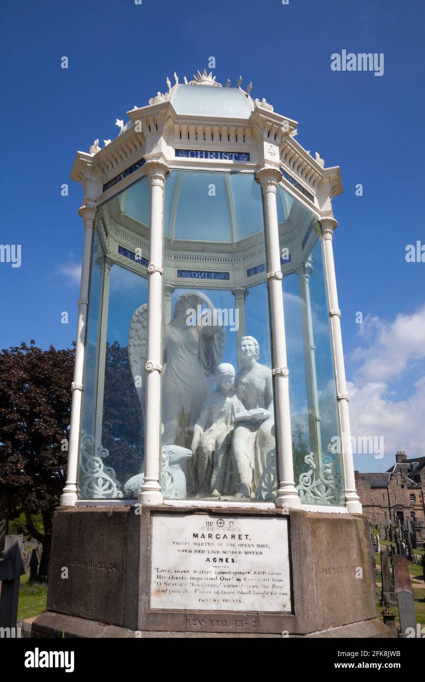 Monument des martyrs dans le cimetière de la vieille ville, Stirling, Écosse Banque D'Images