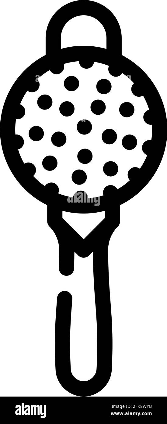 illustration vectorielle de l'icône de ligne barman de filtre Illustration de Vecteur illustration vectorielle de l'icône de ligne barman de filtre Illustration de Vecteur