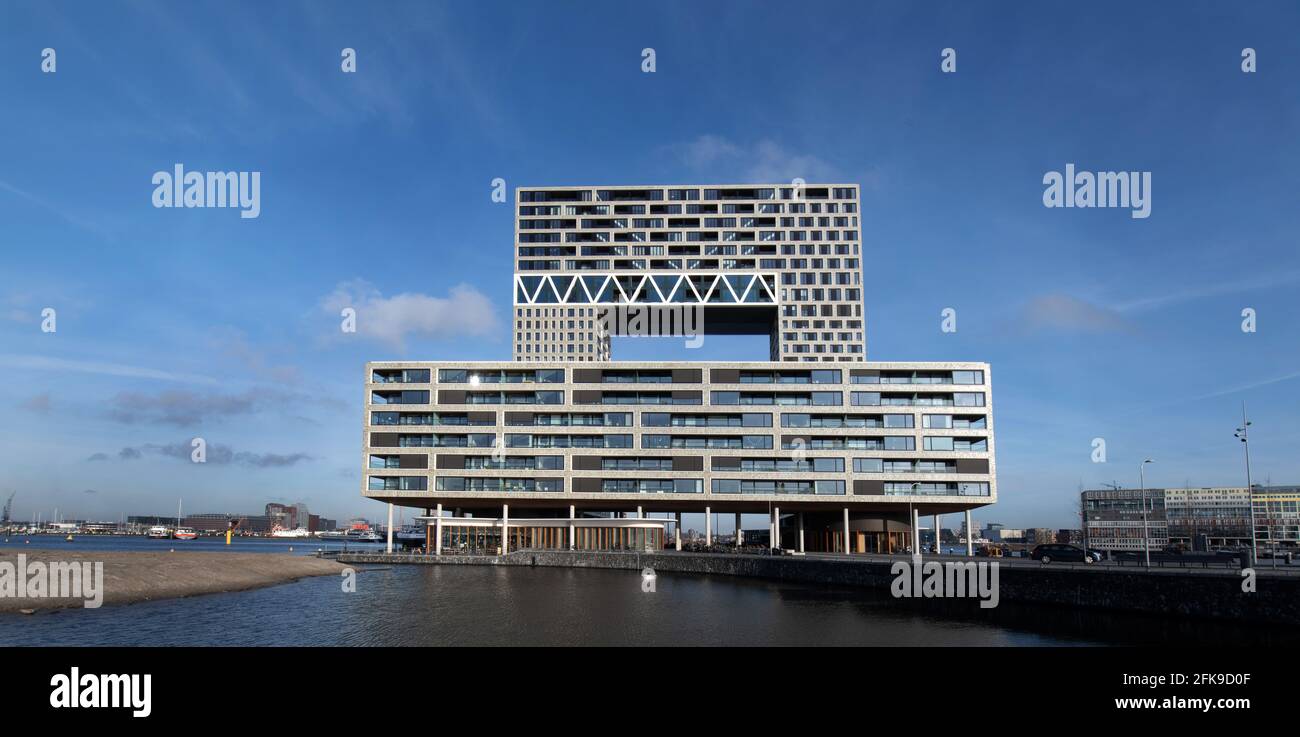 PONTSTEIGER, Amsterdam , architecture de style de vie Banque D'Images