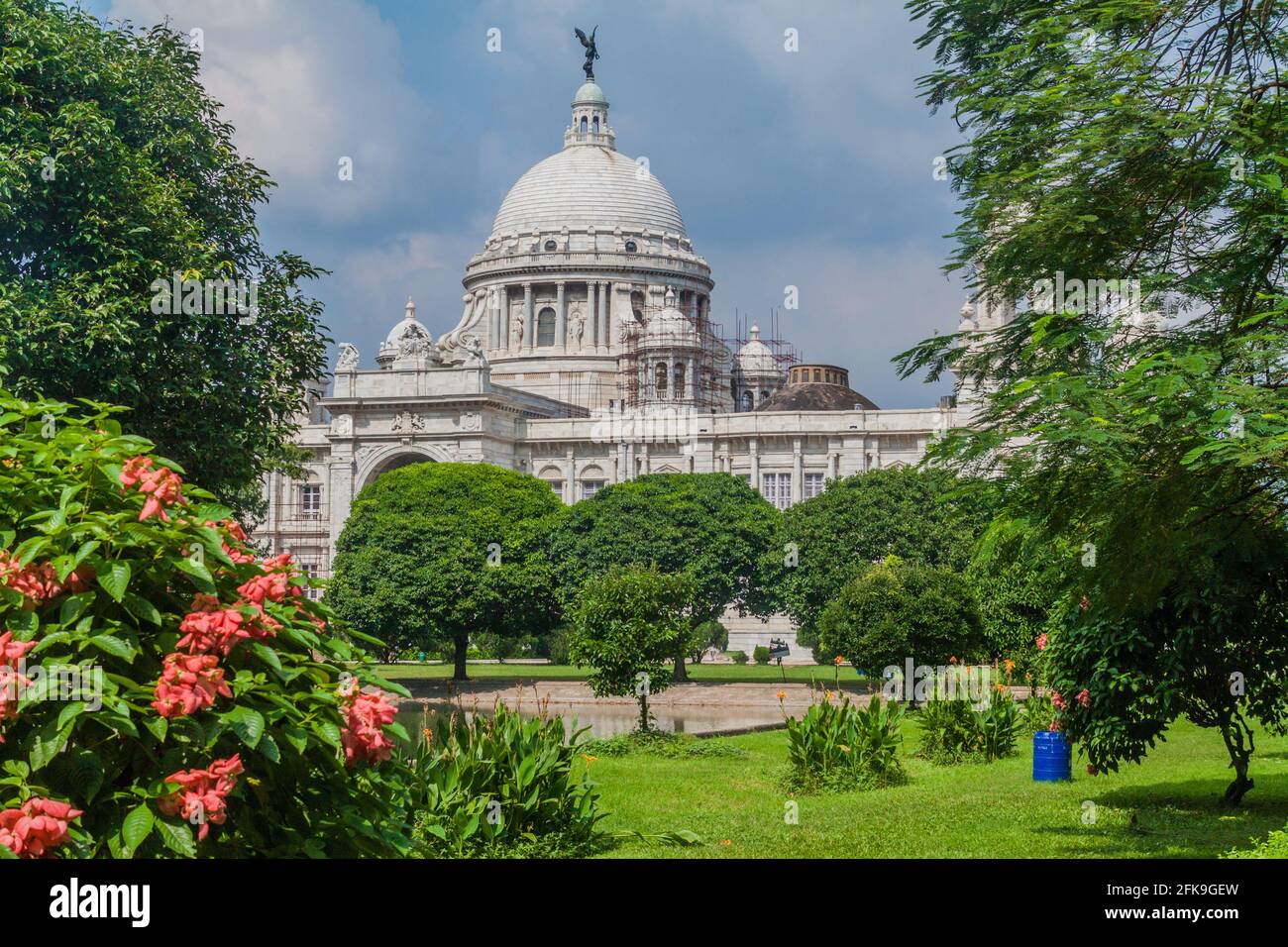 Victoria Memorial à Kolkata (Calcutta), Inde Banque D'Images