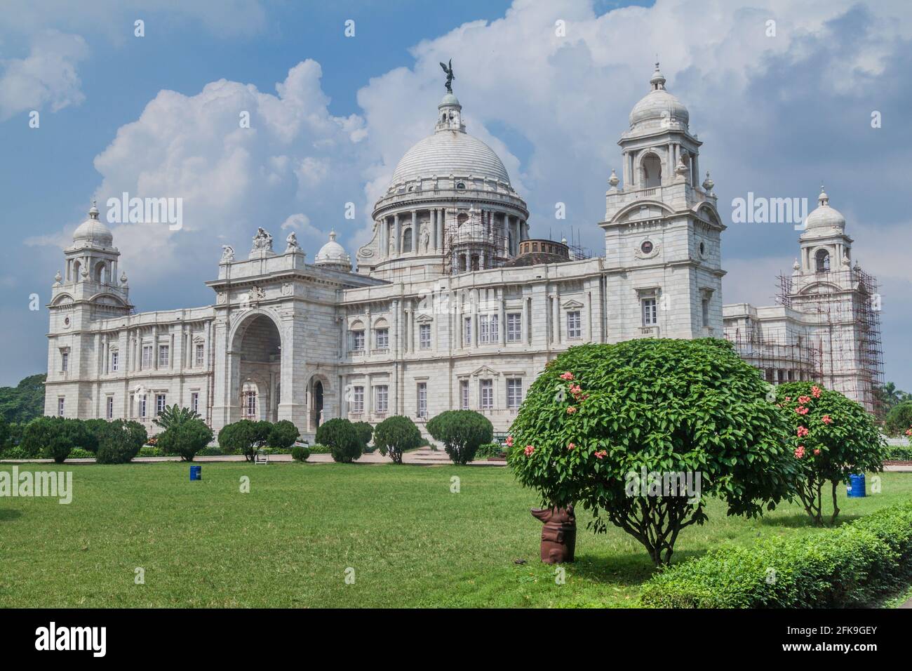 Victoria Memorial à Kolkata (Calcutta), Inde Banque D'Images