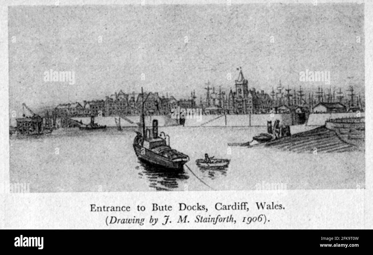 Image historique de 'Grande-Bretagne et Amérique-passé et présent', 1958, Turin, Italie Banque D'Images