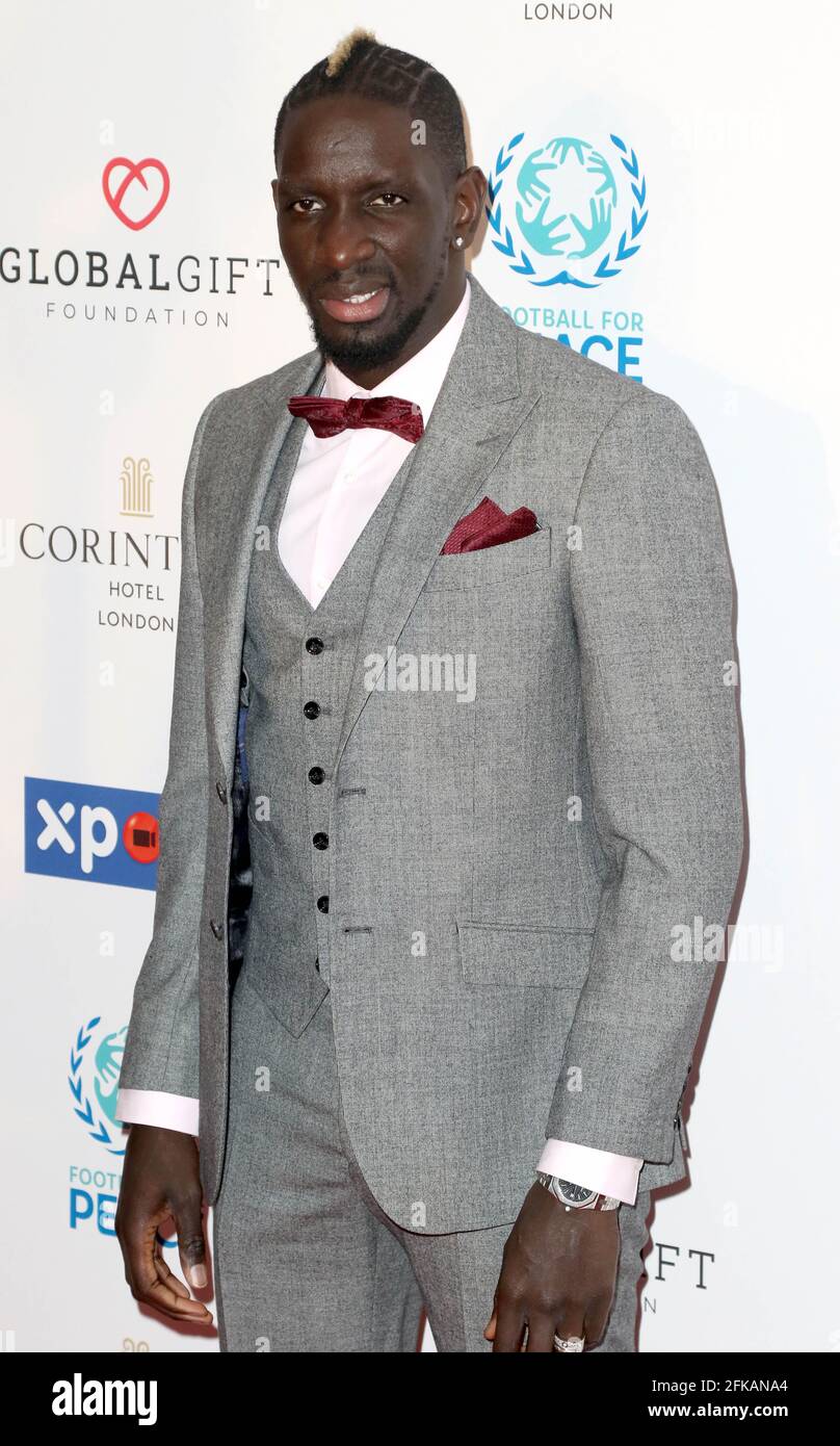 08 avril 2019 - Londres, Angleterre, Royaume-Uni - dîner de l'initiative football pour la paix par Global Gift Photos: Marmadou Sakho Banque D'Images