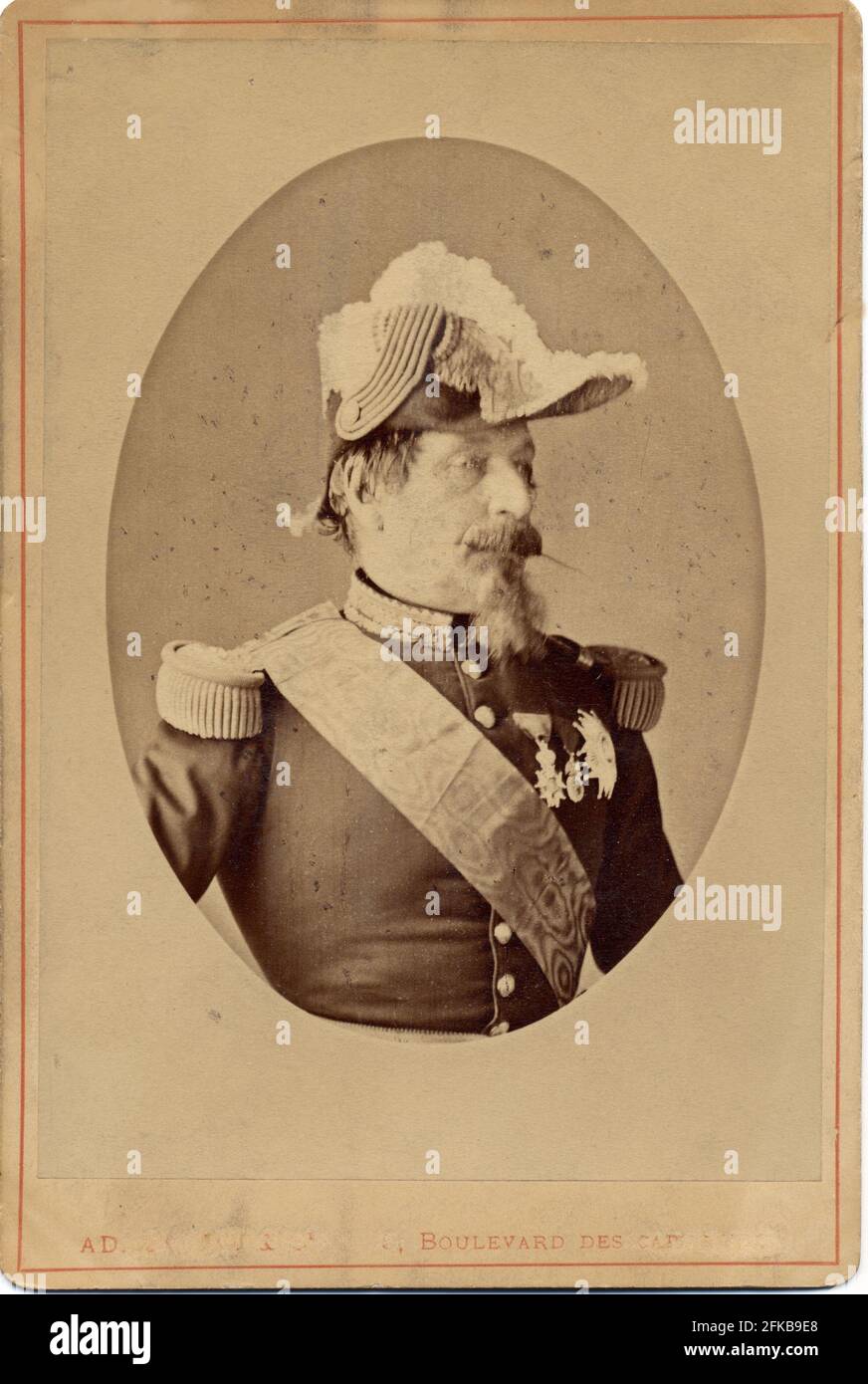 Charles-Louis-Napoléon Bonaparte (Napoléon III) (1808-1873). Président de la République de 1848 à 1851 et empereur de 1851 à 1870. Paris, Fondation Napoléon Banque D'Images